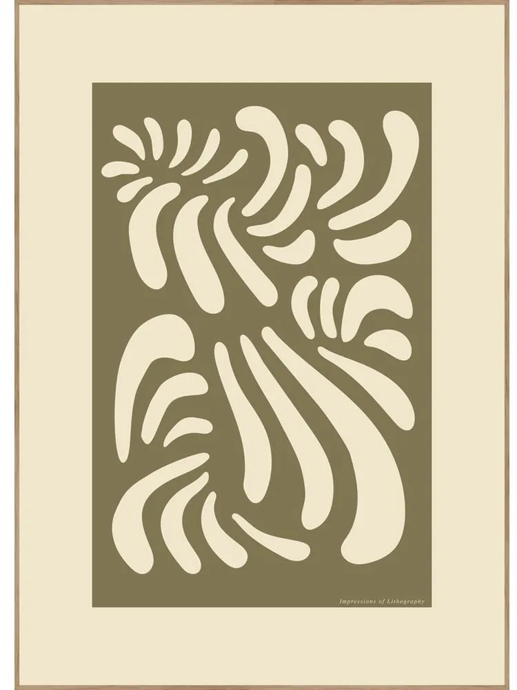 Obraz 50x70 cm Lithography – Malerifabrikken
