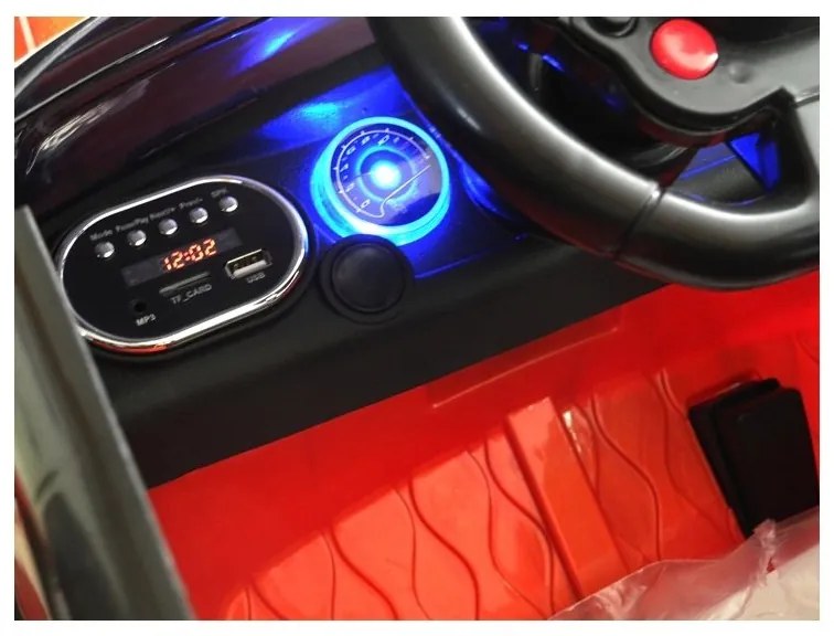 Auto na akumulator hl1638 czerwone