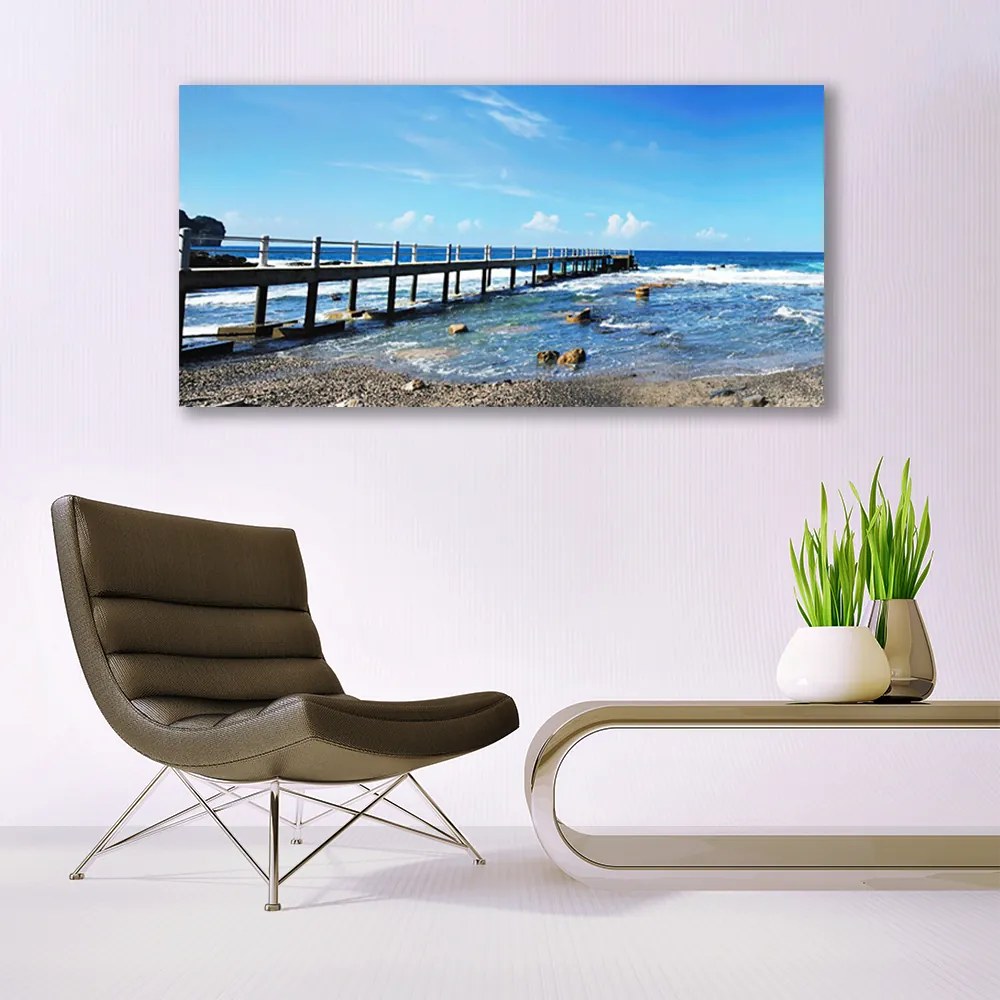 Fotoobraz na płótnie Bezkresny Błękit Oceanu