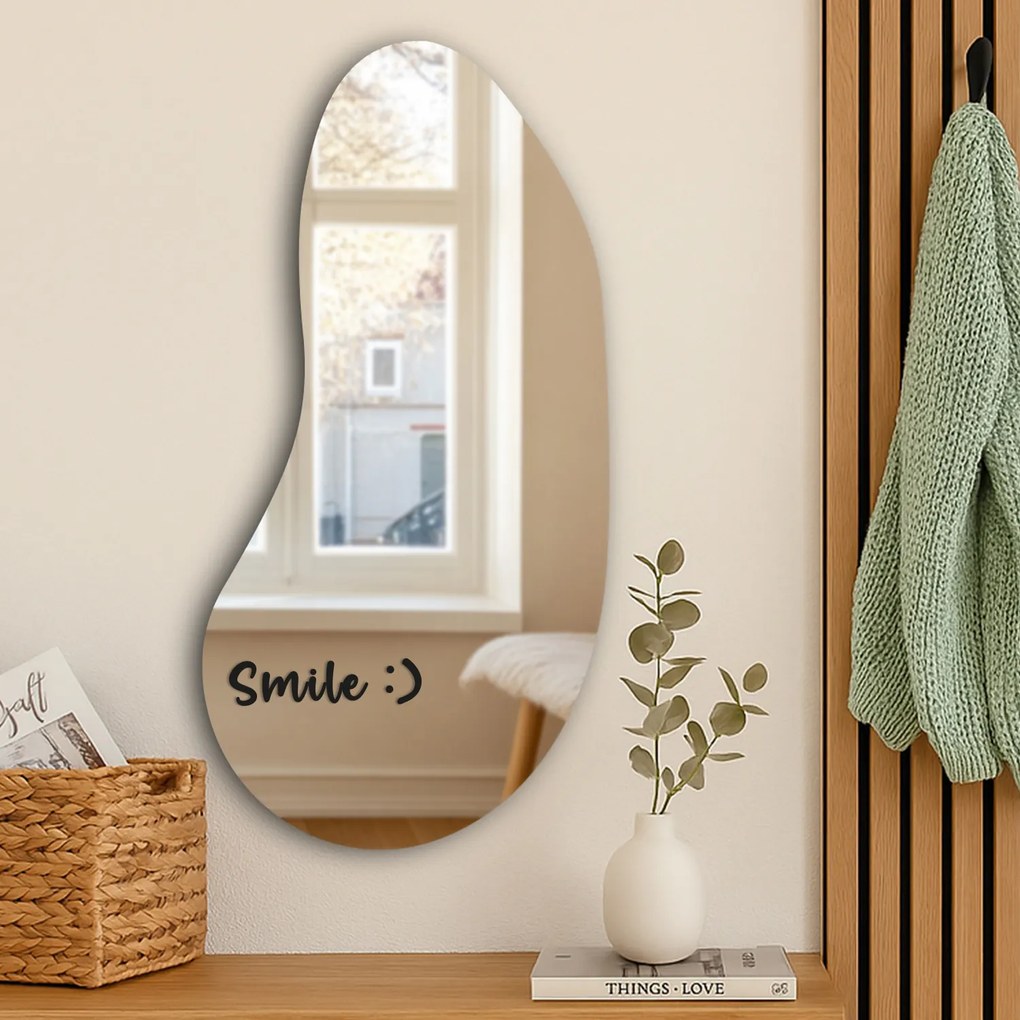 Naklejka na lustro S21 – Smile