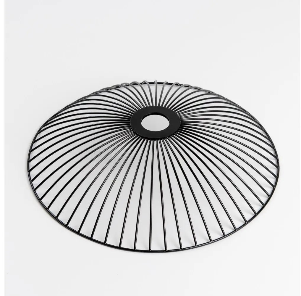 Uniwersalny klosz CURITIBA, śr. 38 cm, czarny