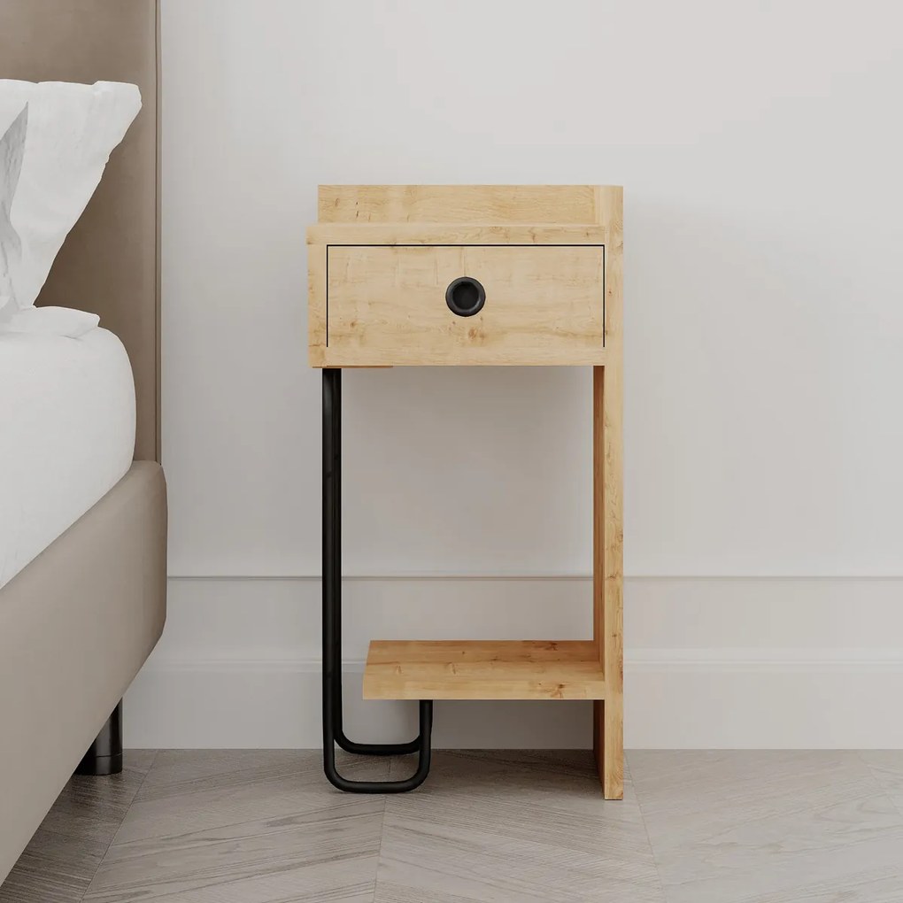 Stolik nocny Sirius Right Oak