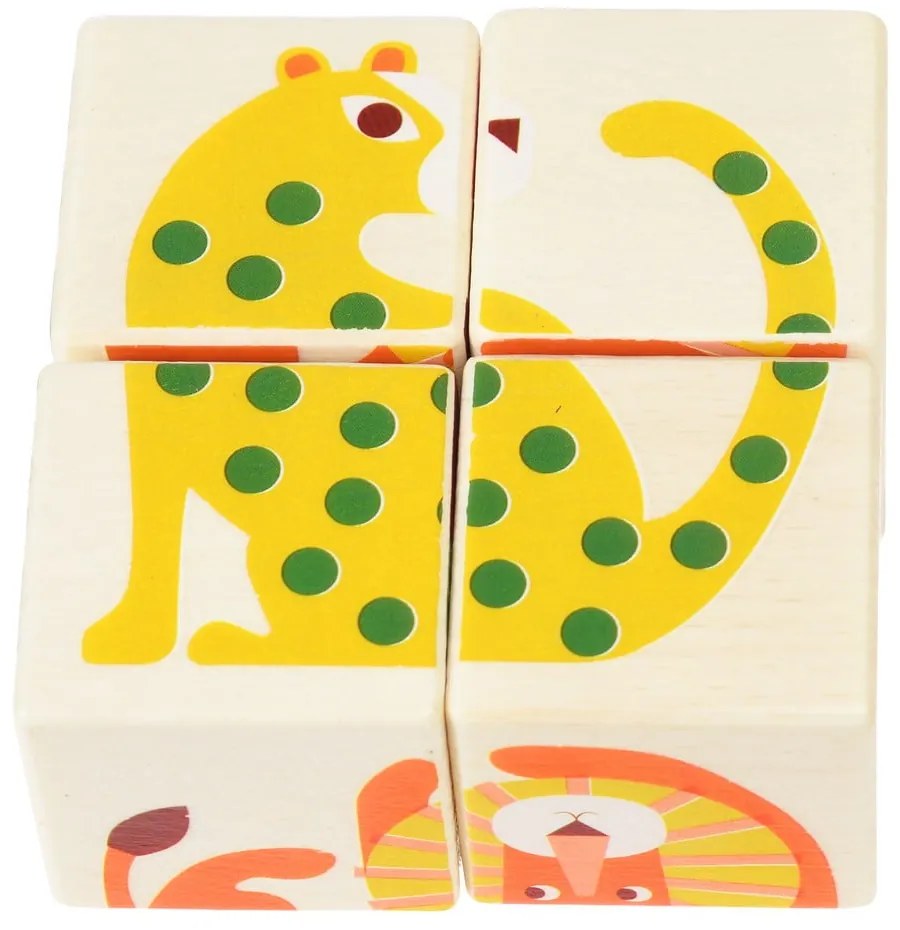 Drewniane klocki Wild Wonders – Rex London