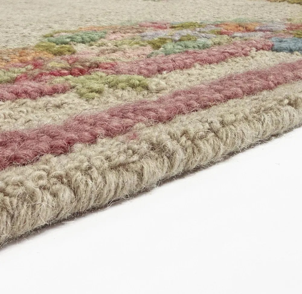 Wełniany dywan tkany ręcznie 200x300 cm Elise Floral – Flair Rugs