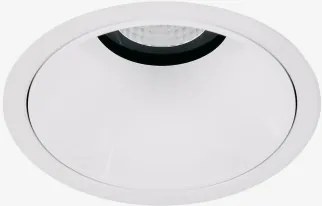 Downlight Led Wpuszczany Z Okrągłą Ramką Ø8 Cm Z Aluminium Orelva Biała & 8 W & 38º & Białe Zimne Światło 4000k - Sklum