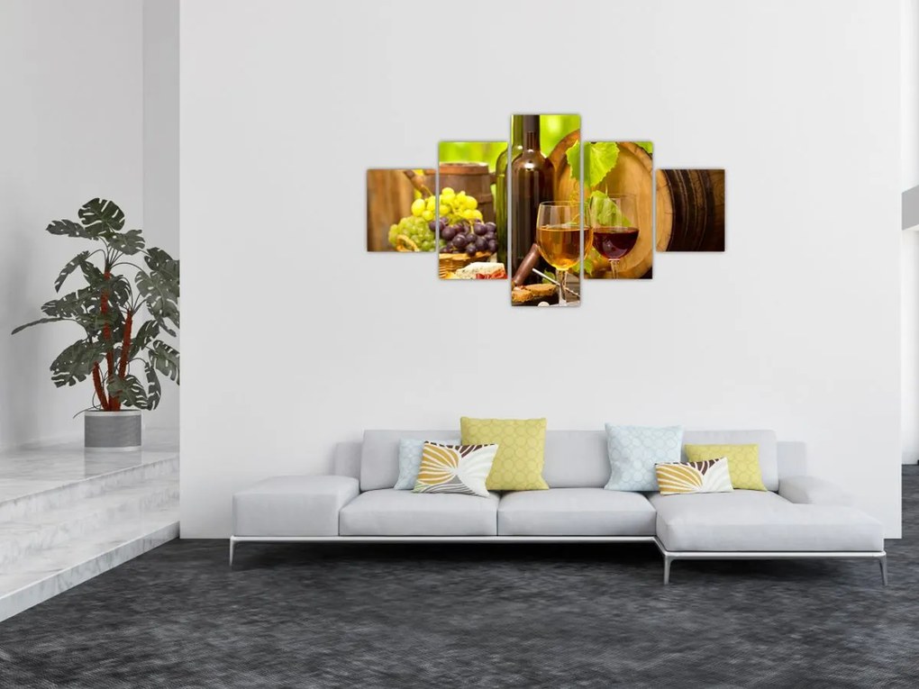 Obraz - Wina (125x70 cm)