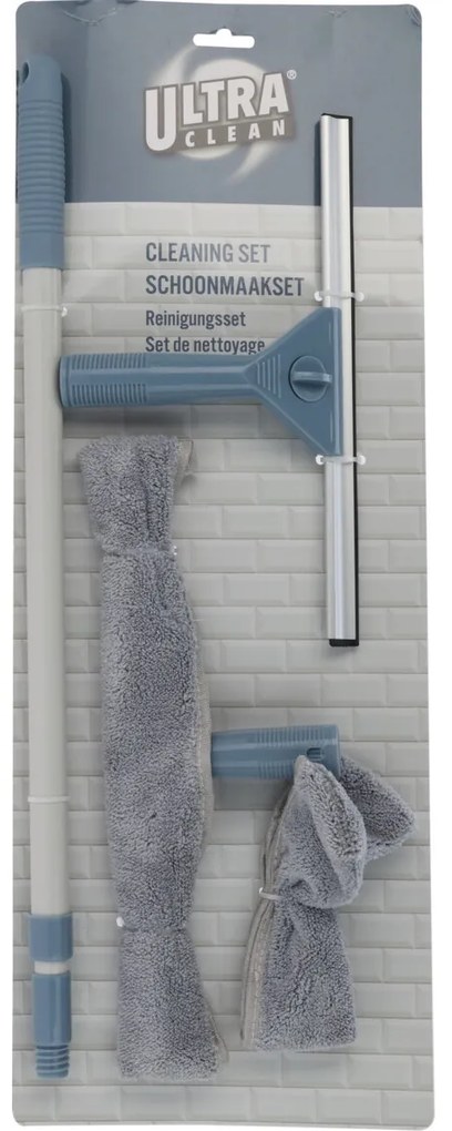 Zestaw do mycia okien z teleskopową rączką, max. 95 cm