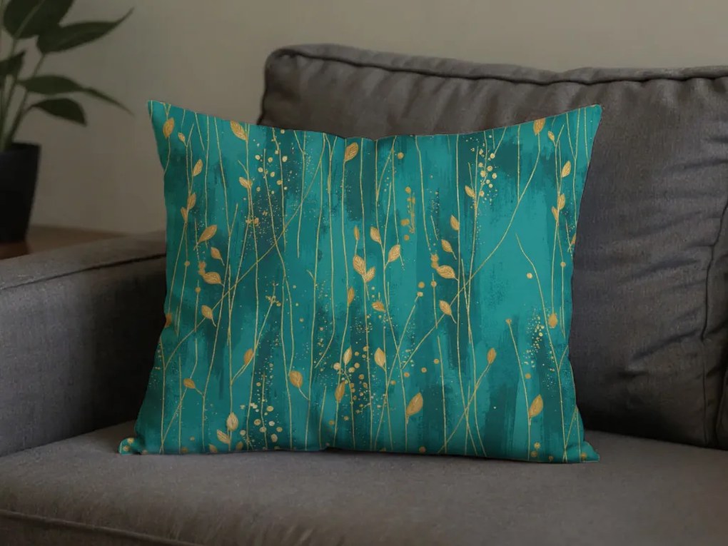 Bawełniana poszewka na poduszkę VIVIDELLE POLY 50x70 cm, zielony