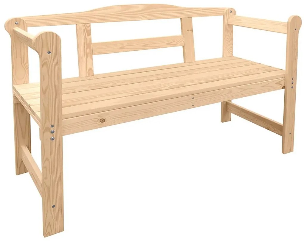 Mała Ławka Ogrodowa Drewniana P2-L11