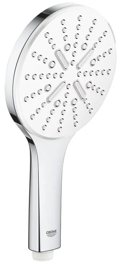 GROHE 26574LS0 - Słuchawka prysznicowa RAINSHOWER SMARTACTIVE 130 mm, biała