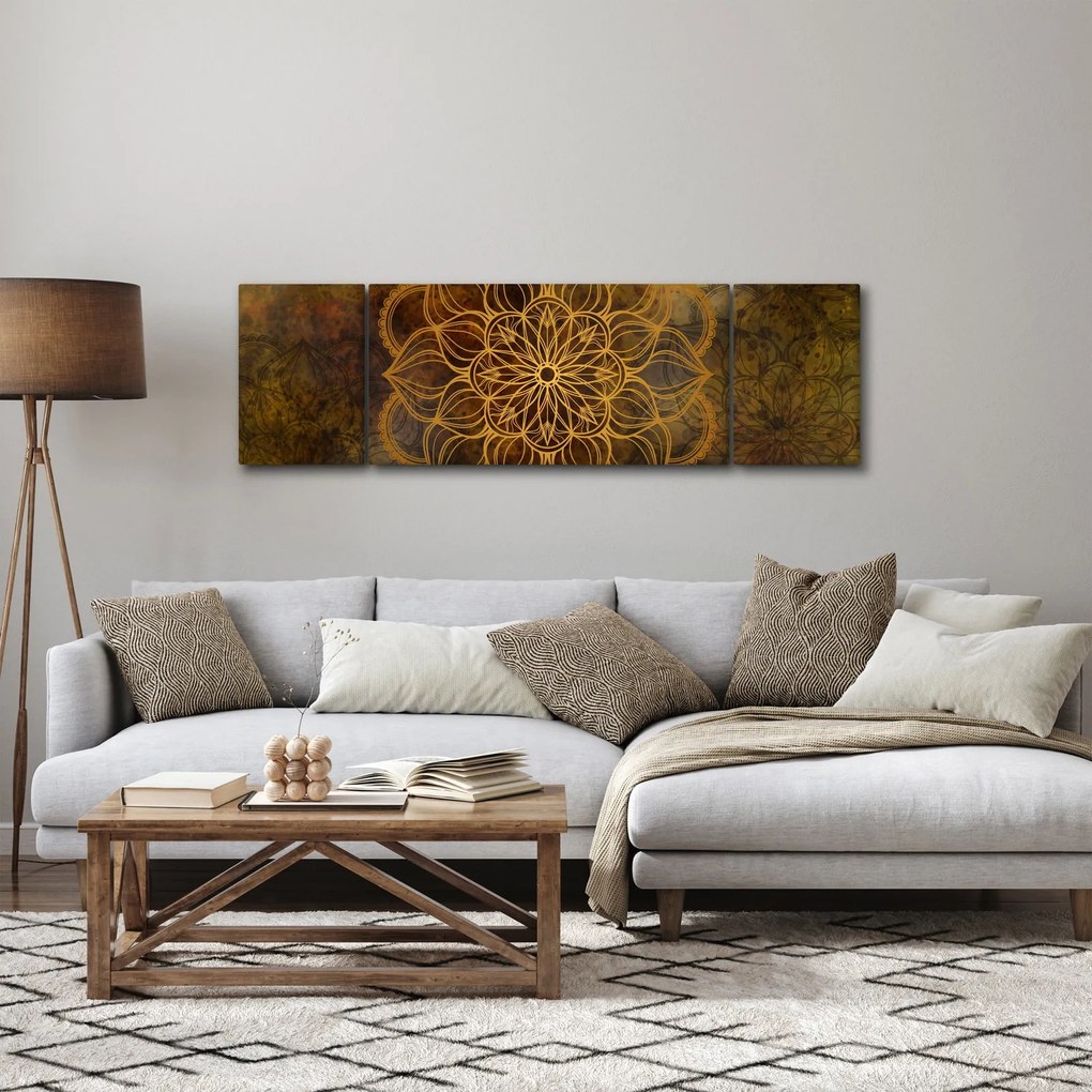 Obraz - Mandala radości (170x50 cm)