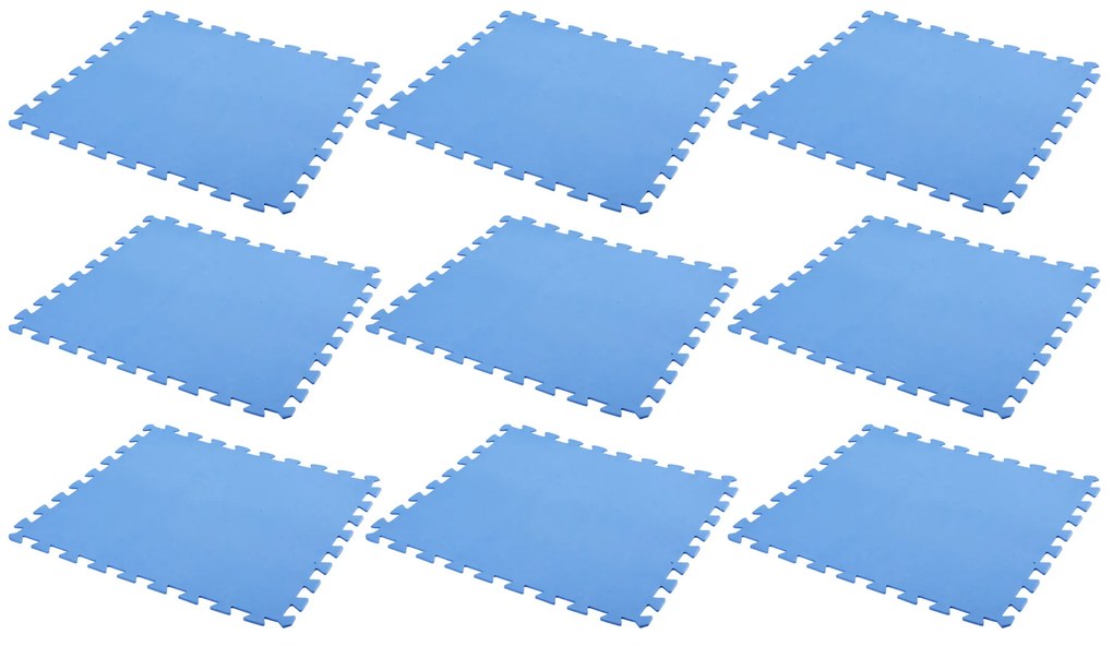 Mata piankowa puzzle, EVA, 9 elementów