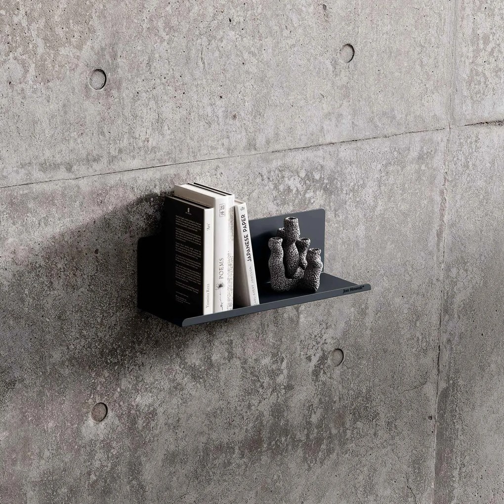 Półka wisząca JOANNE 400 mm, antracytowa