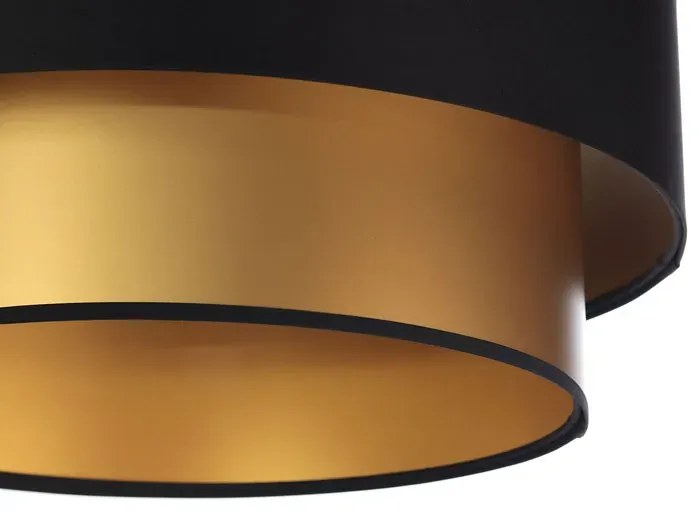 Złoto-czarna lampa wisząca w stylu glamour - S415 A0-T09