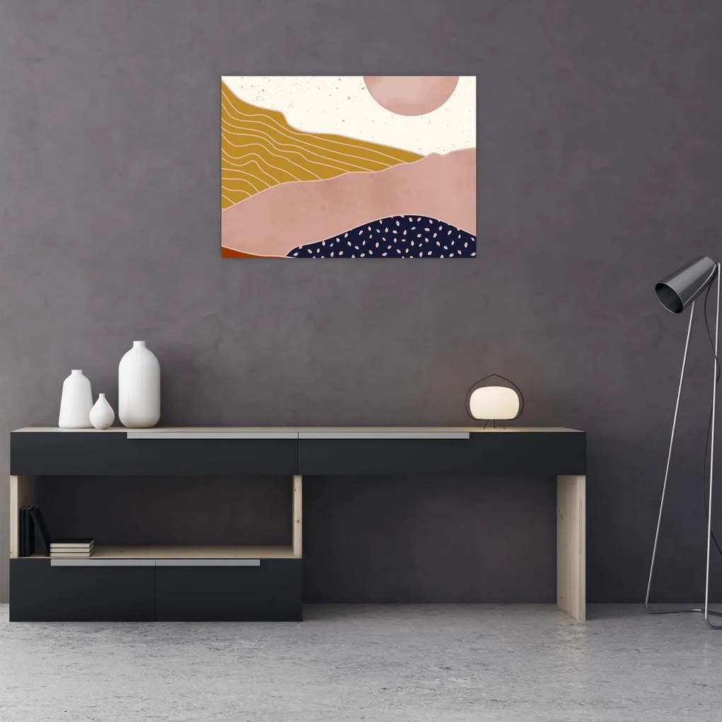 Obraz - Wschód słońca (70x50 cm)
