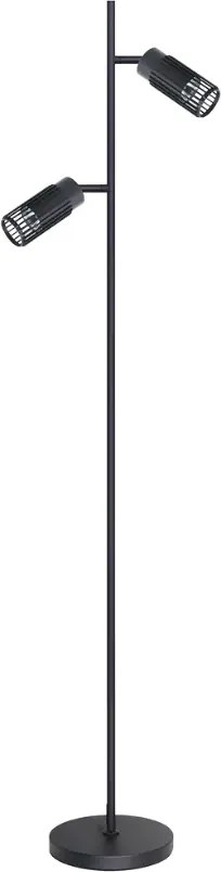 Nowoczesna Czarna Lampa Podłogowa T7-B55
