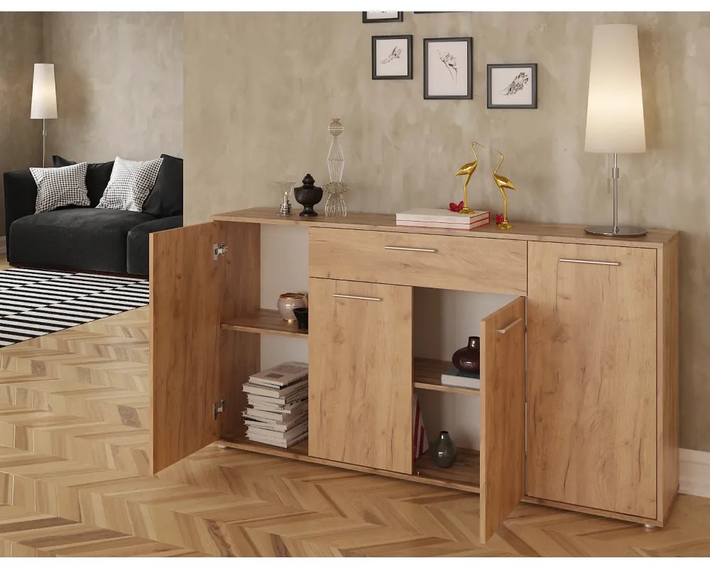 Szafka LUNIA, dąb Craft