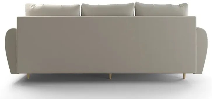 Beżowa sofa rozkładana W4-F40