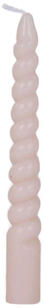 Spiralne świece stołowe z parafiny, 10 cm