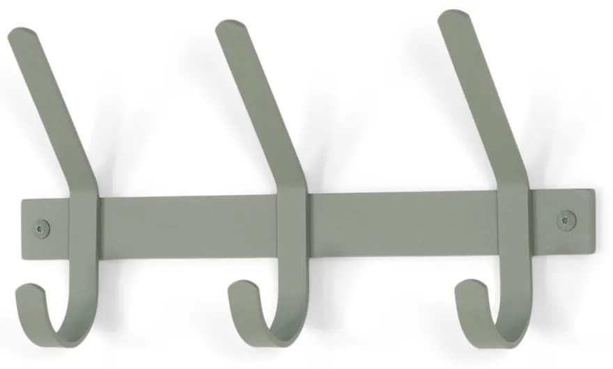 Szarozielony metalowy wieszak ścienny 40 cm Dexter – Spinder Design
