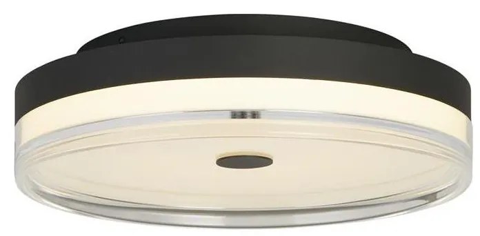 Searchlight 42651-30BK - Oprawa sufitowa LED CYPRUS LED/21W/230V śr. 30 cm czarna