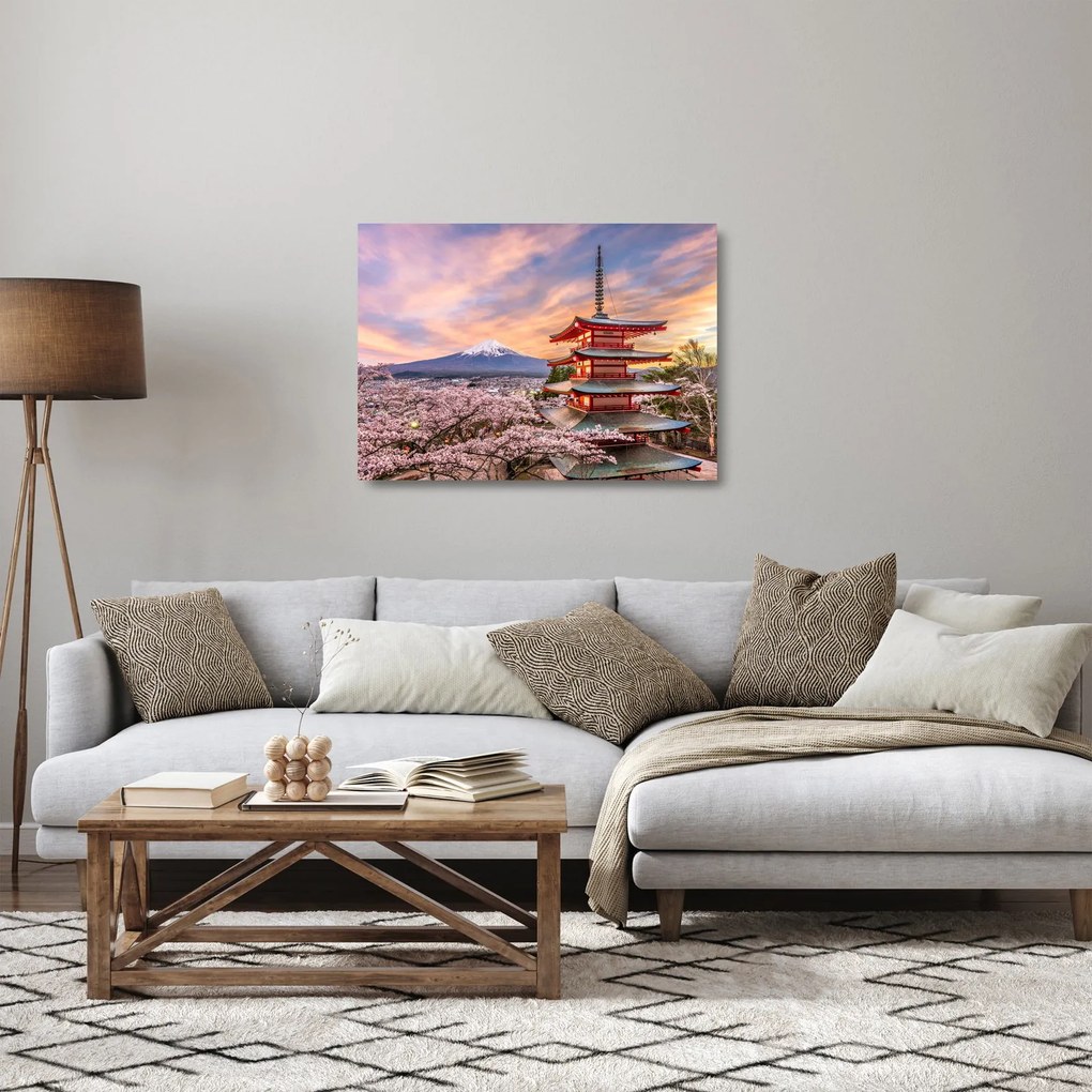 Obraz na szkle - Fuji (70x50 cm)