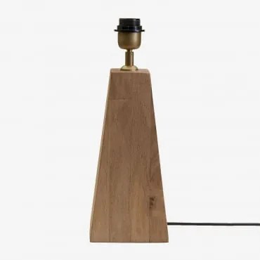 Podstawa Do Lampy Mesa 30 Cm En Madera De Mango Taraua Drewno Mango - Sklum