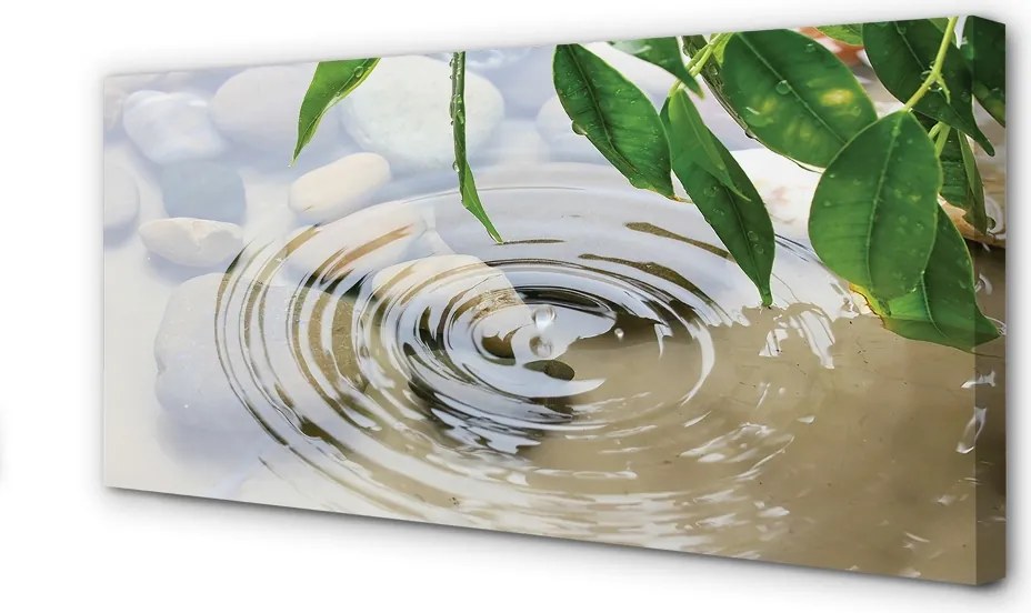 Duży obraz na płótnie Krystaliczny Plusk Wody