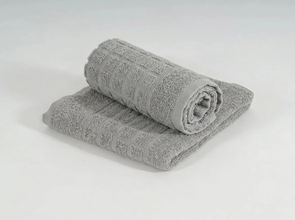 Ręcznik SOFT 50 x 100 cm jasnoszary, 100% bawełna