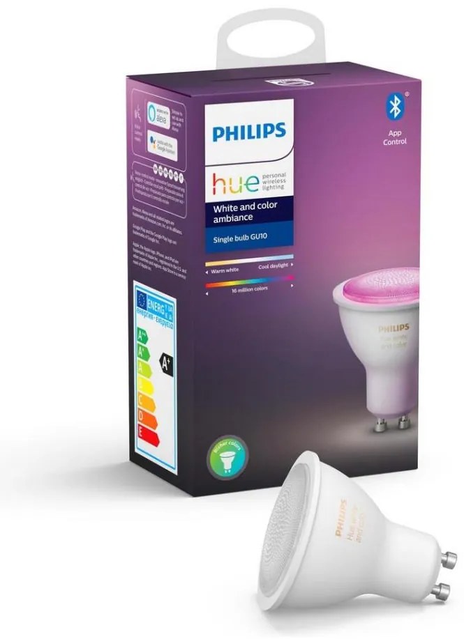 Ściemnialna żarówka LED Philips Hue White And Color Ambiance GU10/4,3W/230V