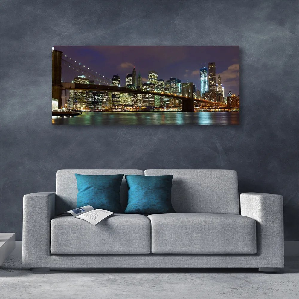 Fotoobraz na płótnie Monumentalna Architektura Mostu