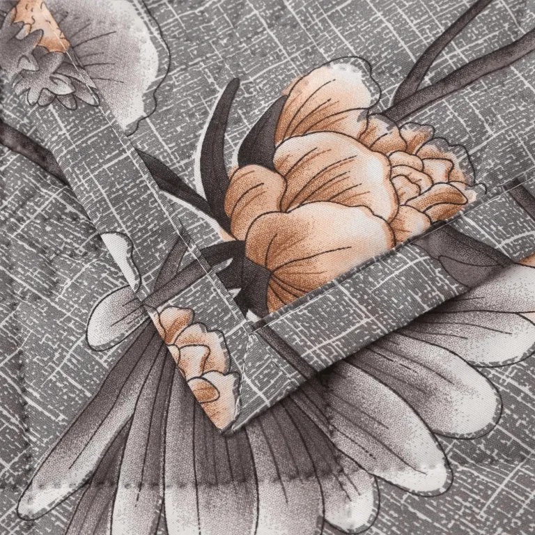 Letnia kołdra FLORVEX 140x200 cm, szara