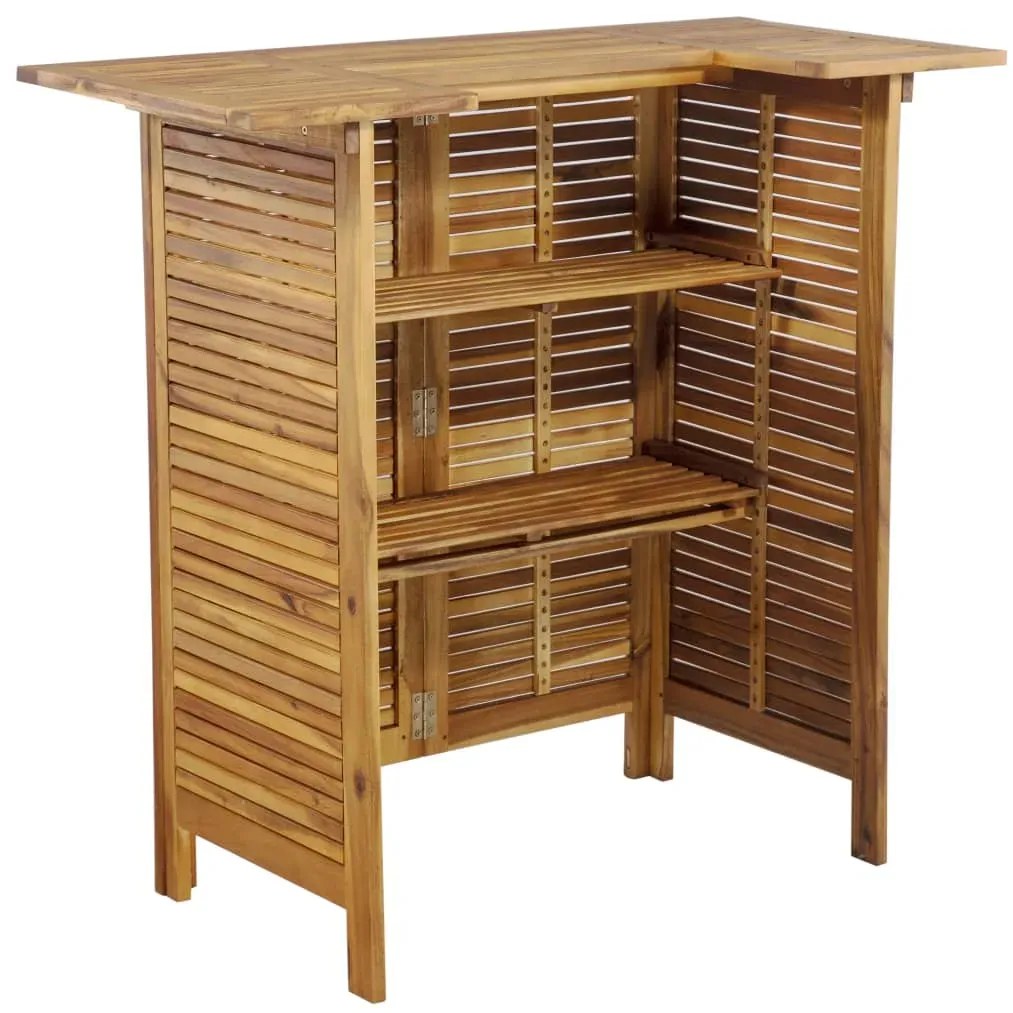 Drewniany barowy stolik ogrodowy S8-P45