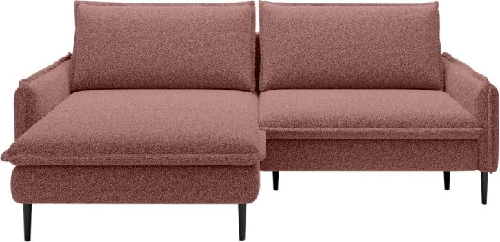 Narożnik GLOSSY z funkcją spania zestaw z poduszkami WERSAL