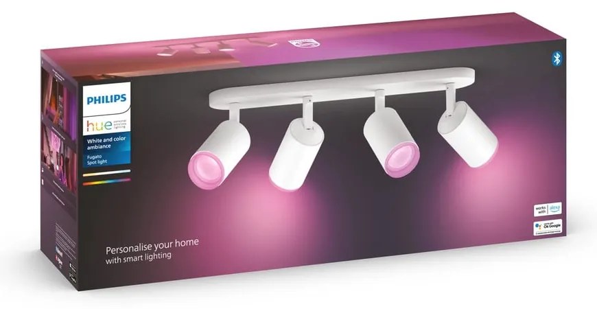 Inteligentna lampa punktowa z gwintem GU10, 6 W Fugato – Philips Hue