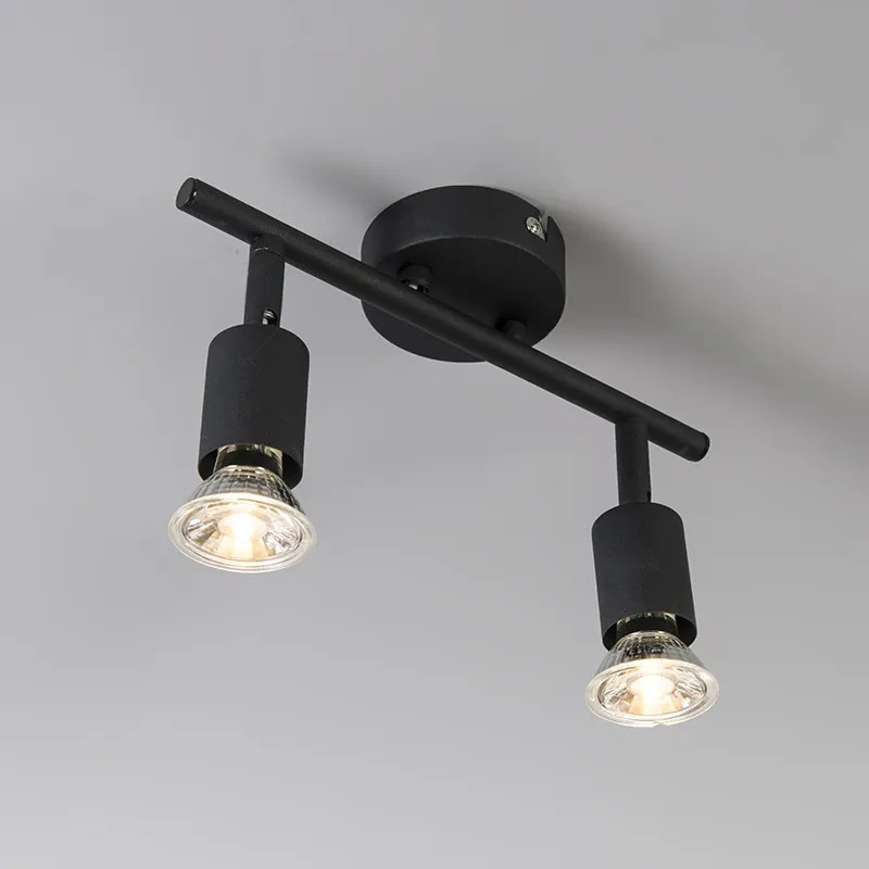 Industrialny reflektor czarny z możliwością regulacji 2-światła - Jeany