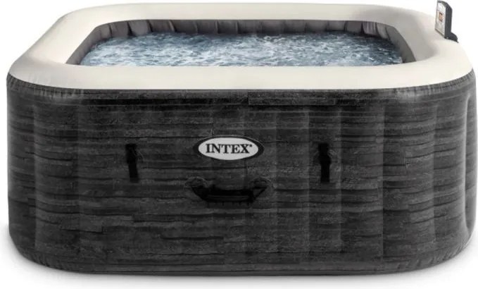 Jacuzzi ogrodowe dmuchane Intex Pure Spa 450 - basen z hydromasażem 4 osobowy, WiFi