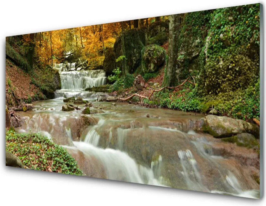 Panel nad blat kuchenny Kaskada w Cieniu Lasu