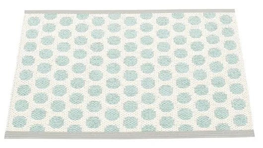 Miętowy dywan odpowiedni na zewnątrz 70x50 cm Noa Pale Turquoise – Pappelina