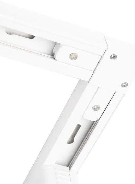 Nowoczesny system szynowy z 5 reflektorami biały 1-fazowy - Iconic Jeany