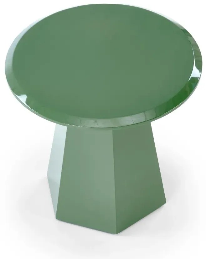 Stolik kawowy LOCA 50x50cm zielony HALMAR