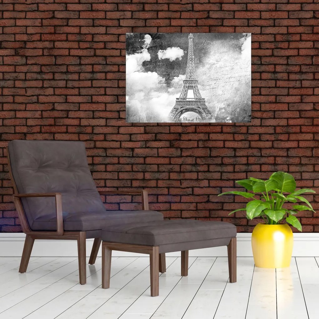 Obraz na szkle - Vintage pocztówka miasta N⁰3 (70x50 cm)