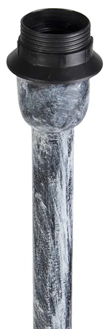 Lampa stojąca w stylu vintage szara bez klosza - Simplo Nowoczesny Oswietlenie wewnetrzne