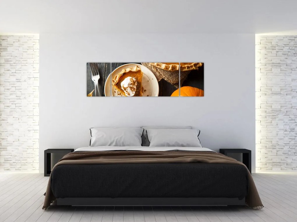 Obraz - Jesienne ciasto (170x50 cm)