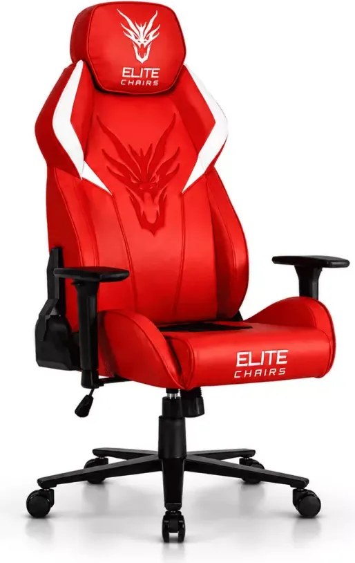 Fotel gamingowy Katandor – ergonomiczny fotel obrotowy z regulacją, ekoskóra