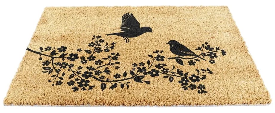 Wycieraczka z włókna kokosowego 40x60 cm Birds On a Tree – Artsy Doormats