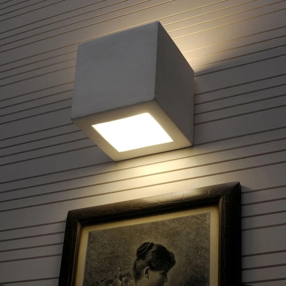 Biały kinkiet Leo – Nice Lamps