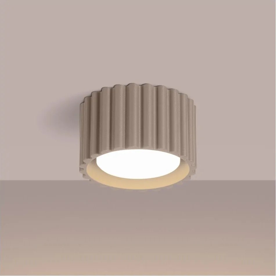 Brilagi - Oprawa punktowa LED SFERA 1xGX53/30W/230V Ø 10 cm taupe