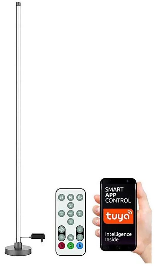 Solight WO62 - ściemniana lampa LED RGB RAINBOW LED/18W/230V Wi-Fi Tuya + pilot