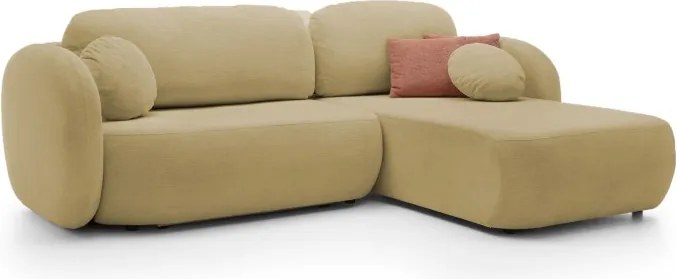 Narożnik OLIO Prawostronny w tkaninie Aragon 35